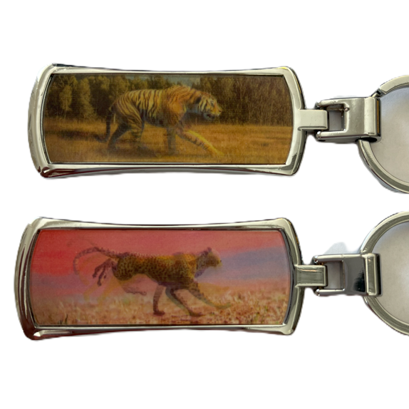 Přívěsek - Kovový s 3D obrázky