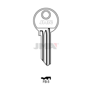 Klíč JMA FB-5 (FAB 11X) MOSAZ